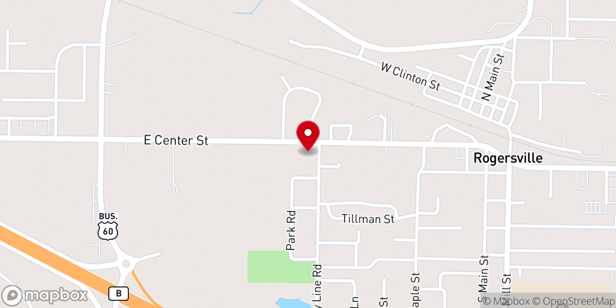 Map showing location of Victory Life Church