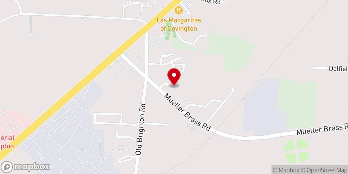 Map showing location of Fox Hollow Community