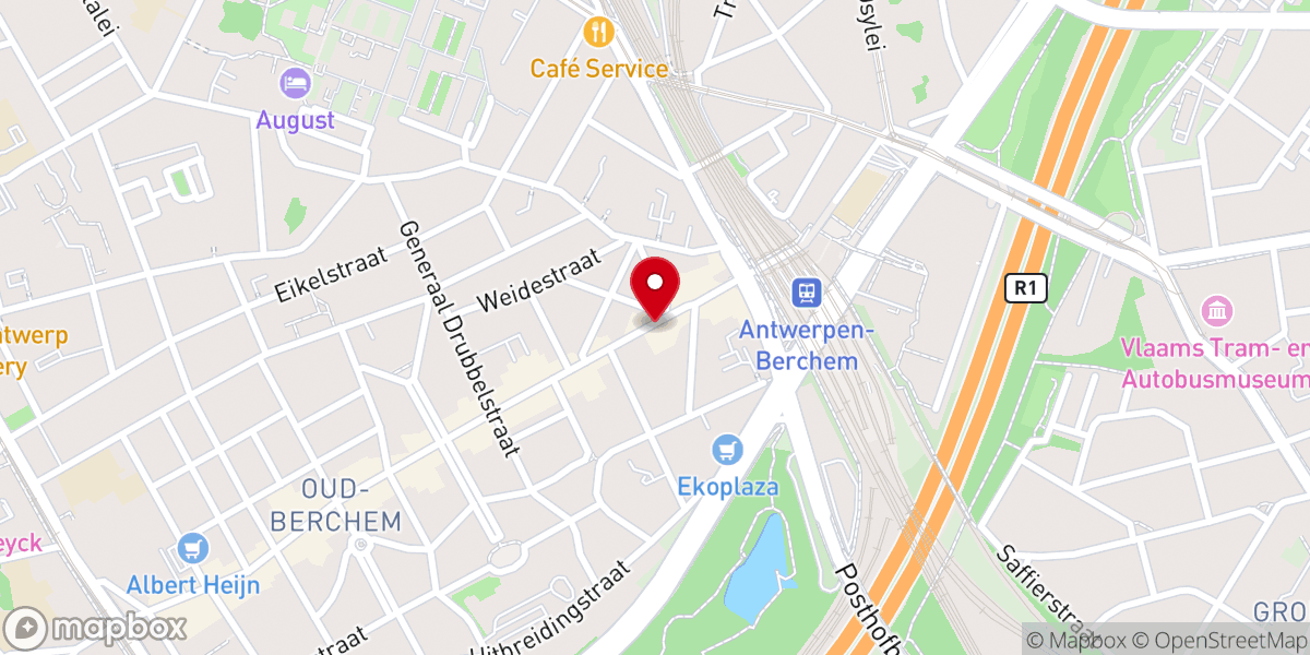 Map showing location of New Life Assembly