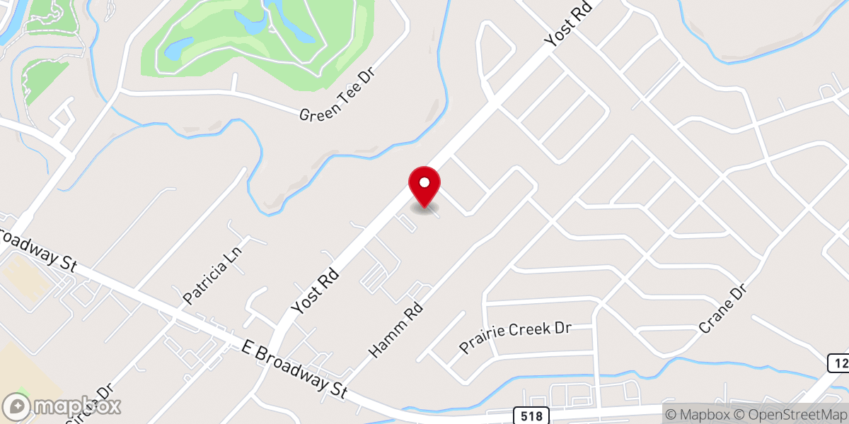 Map showing location of LifePoint Church of Pearland