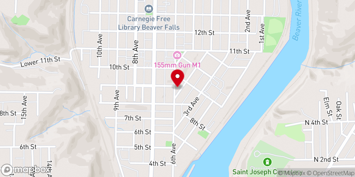 Map showing location of Ashes To Life Methodist Church