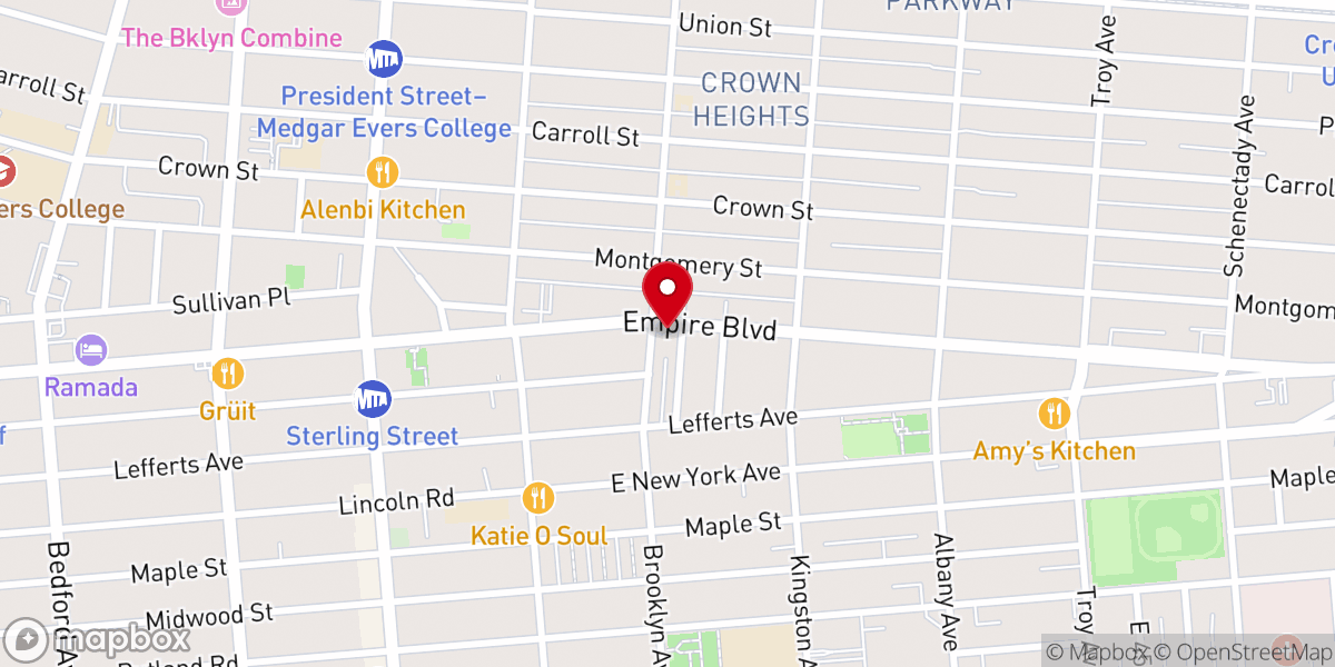 Map showing location of Torah Learning Project Inc