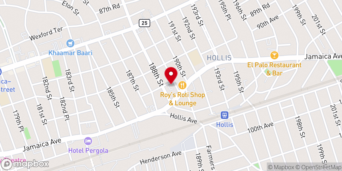 Map showing location of Saint Gerard Magella Catholic Church