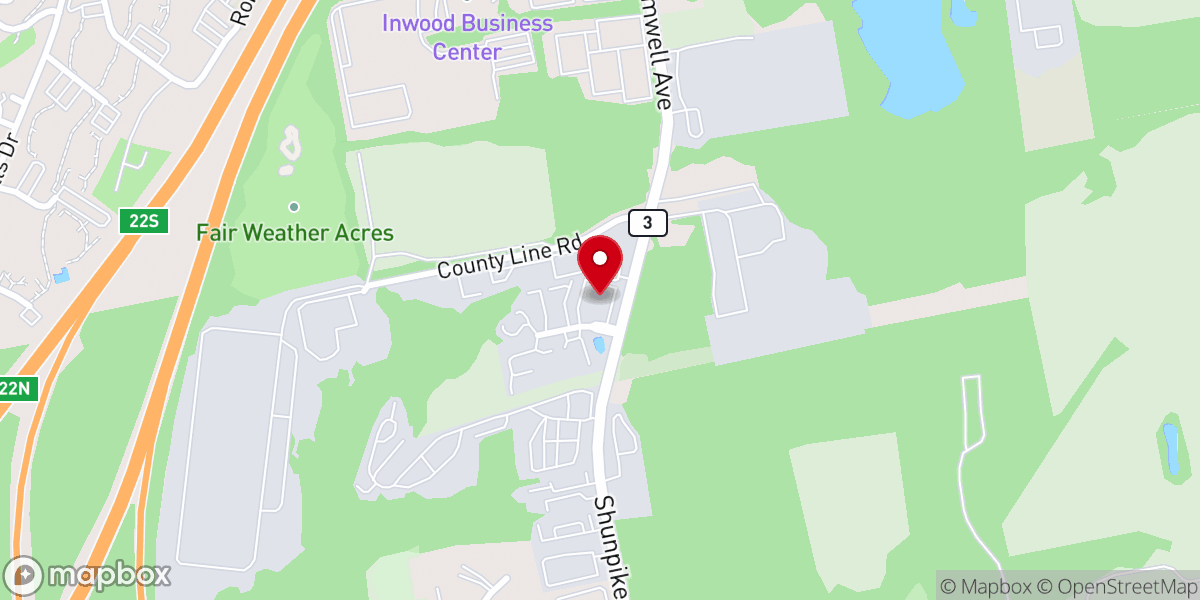 Map showing location of Ukrainian American Cultural Center of Connecticut