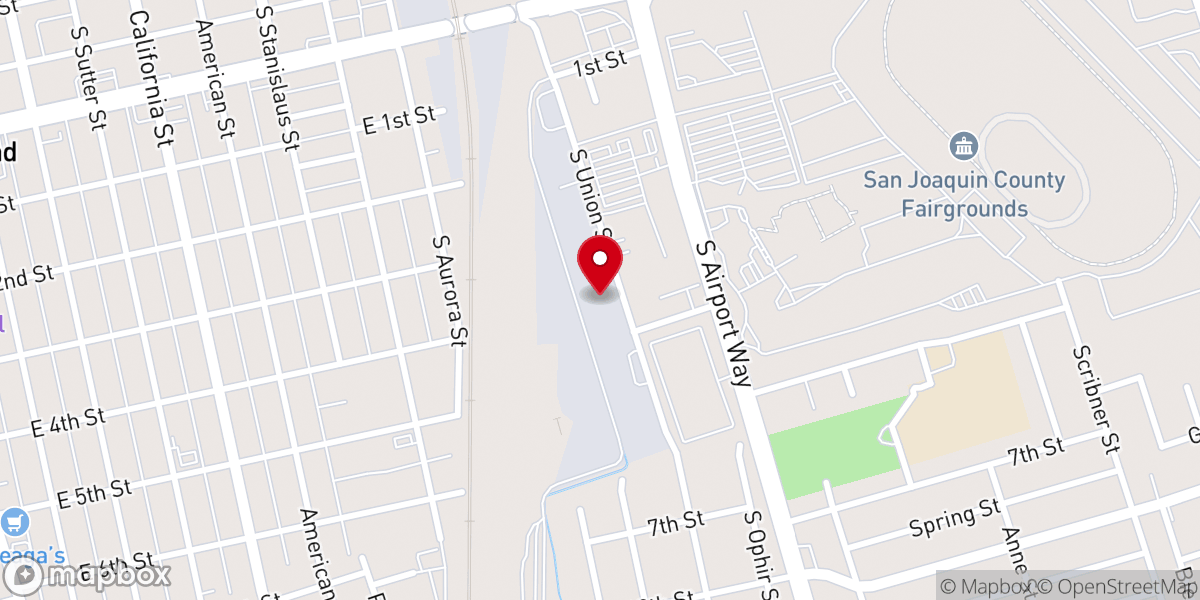 Map showing location of Faith Fellowship Christian Center