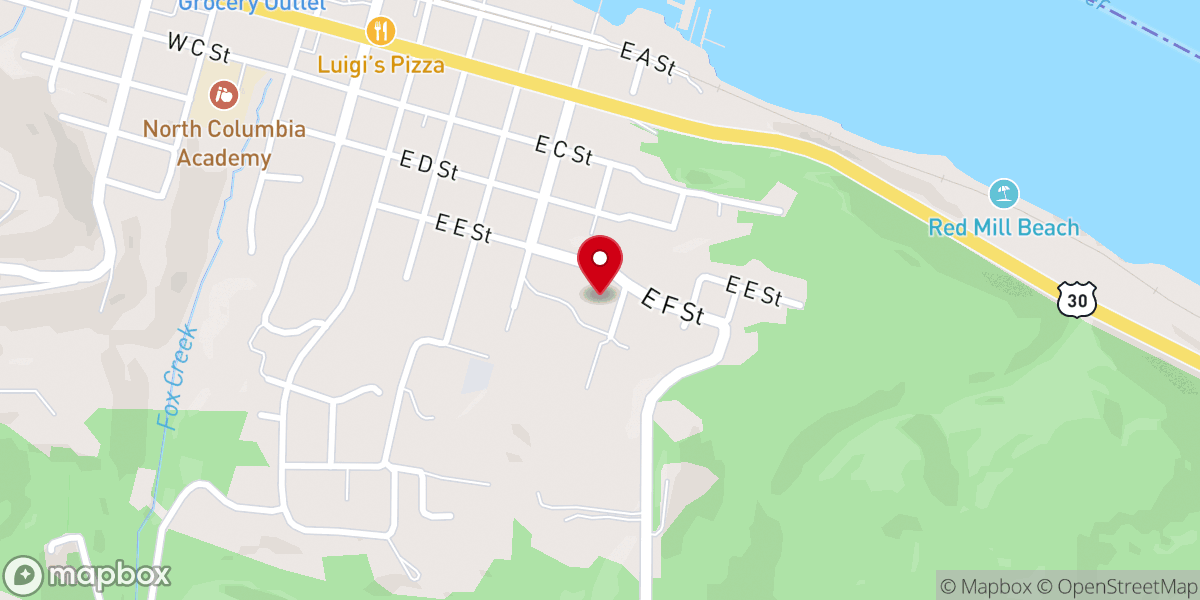 Map showing location of Mountain Ministries