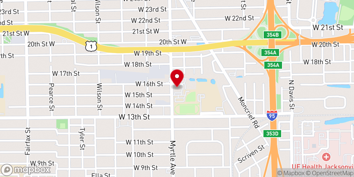 Map showing location of Mt Ararat Baptist