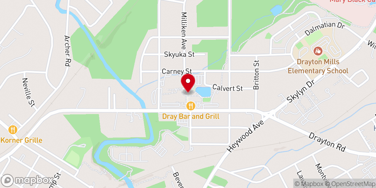 Map showing location of 1800 Drayton Catering and Events