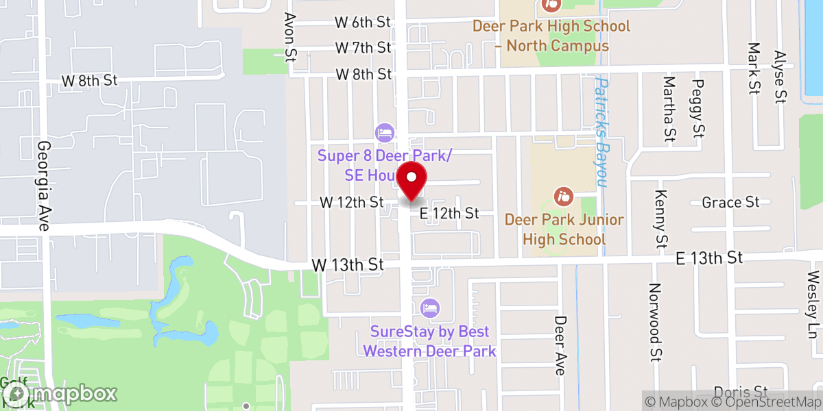 Map showing location of Springs of Life Church