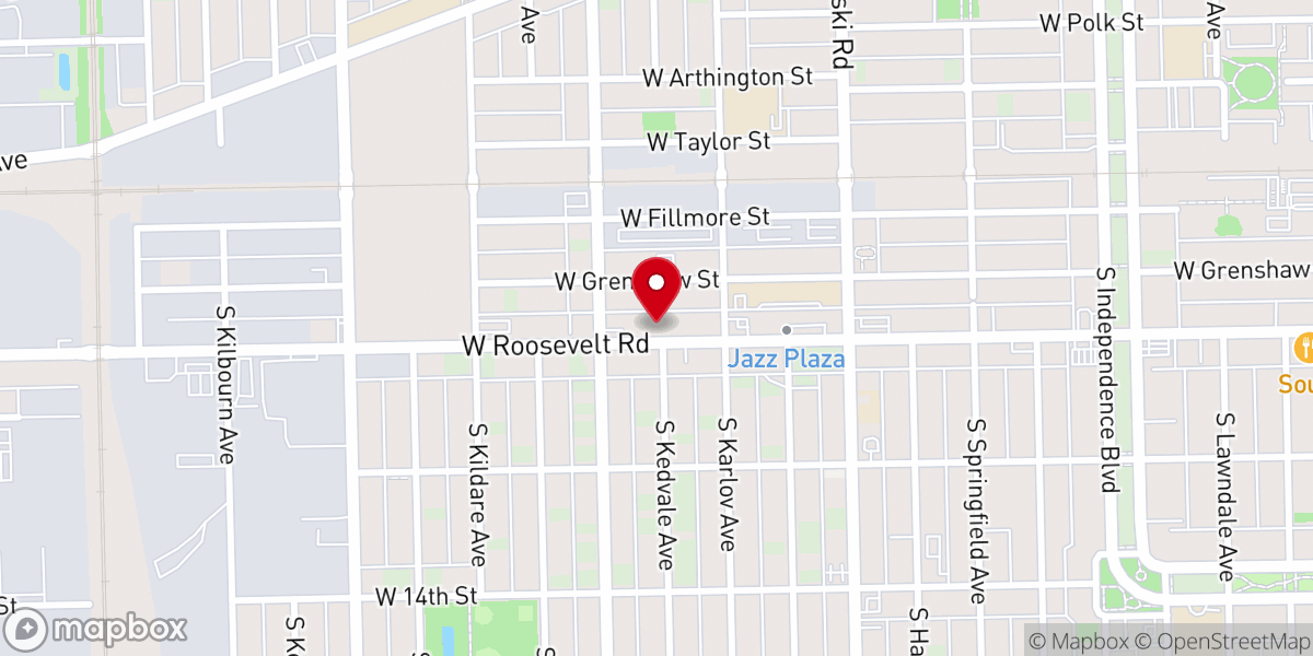 Map showing location of Far West Church of Christ
