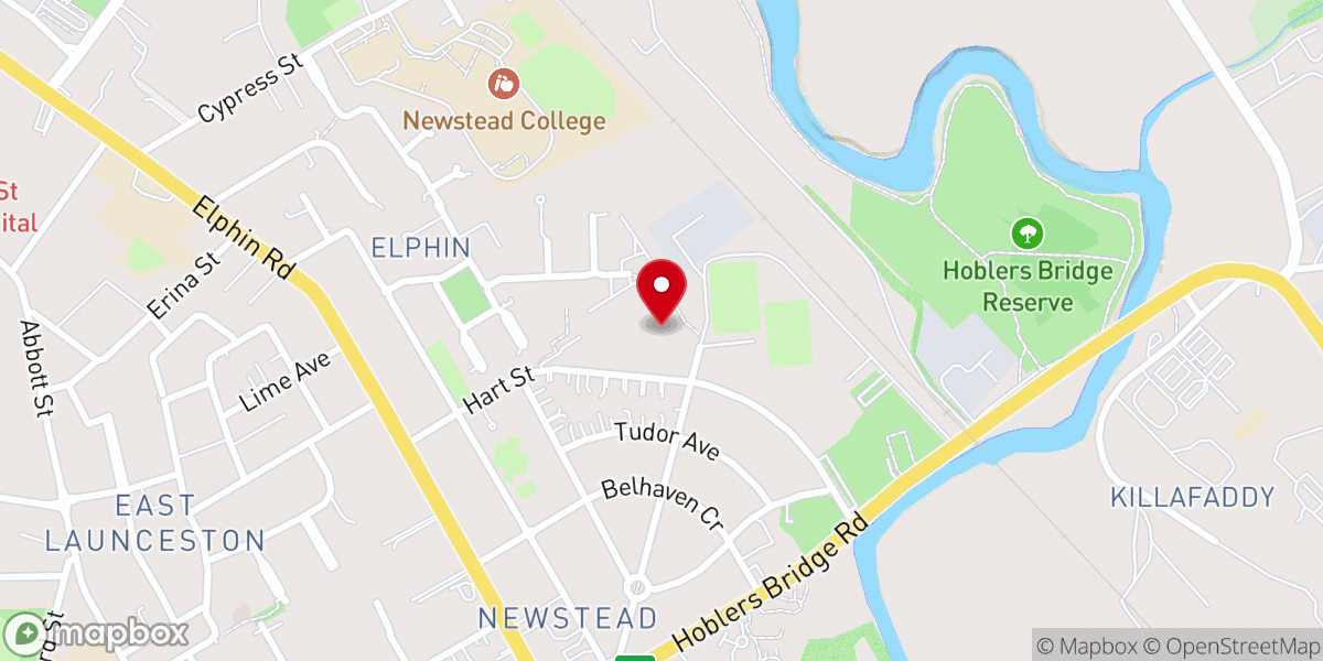 Map showing location of Evangelical Presbyterian Church of Australia