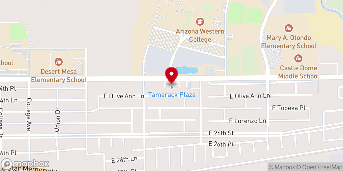Map showing location of Liberty Baptist Church