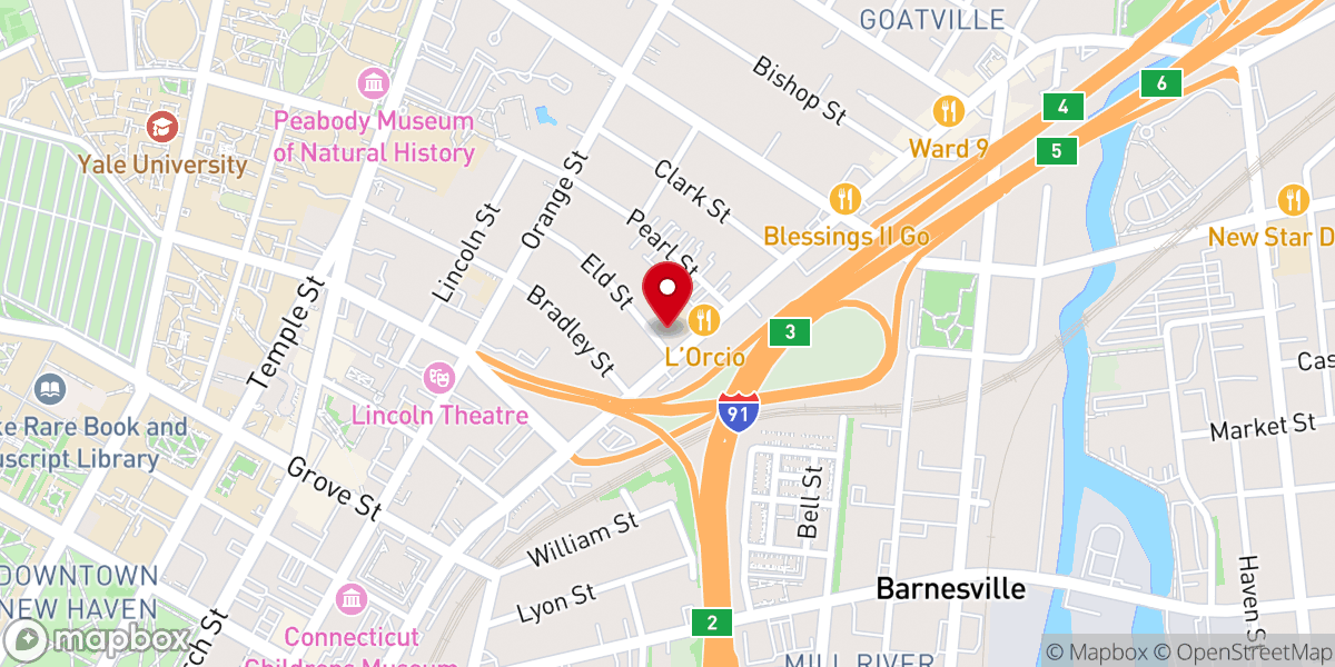Map showing location of Saint Brendens Roman Catholic Church