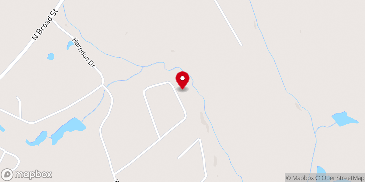 Map showing location of Rehoboth