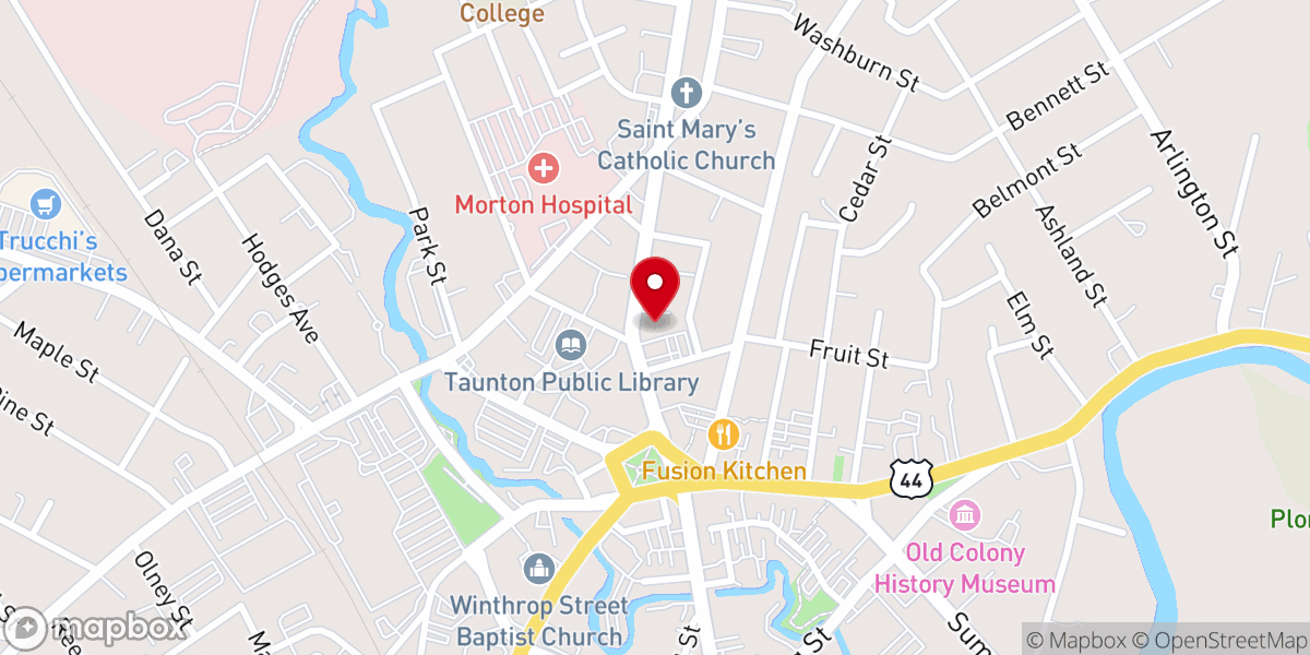 Map showing location of Fresh Hope Fellowship Church