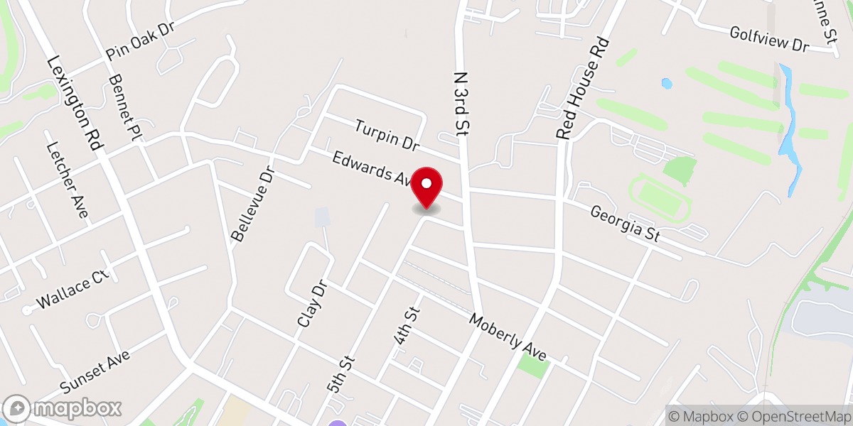 Map showing location of Richmond Church of Christ