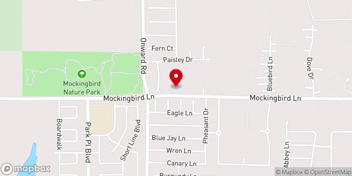 Map showing location of The Shepherd's House Church of The Nazarene