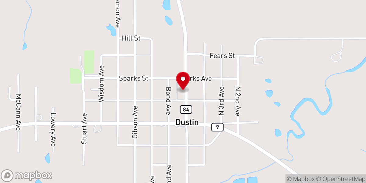 Map showing location of City Hall