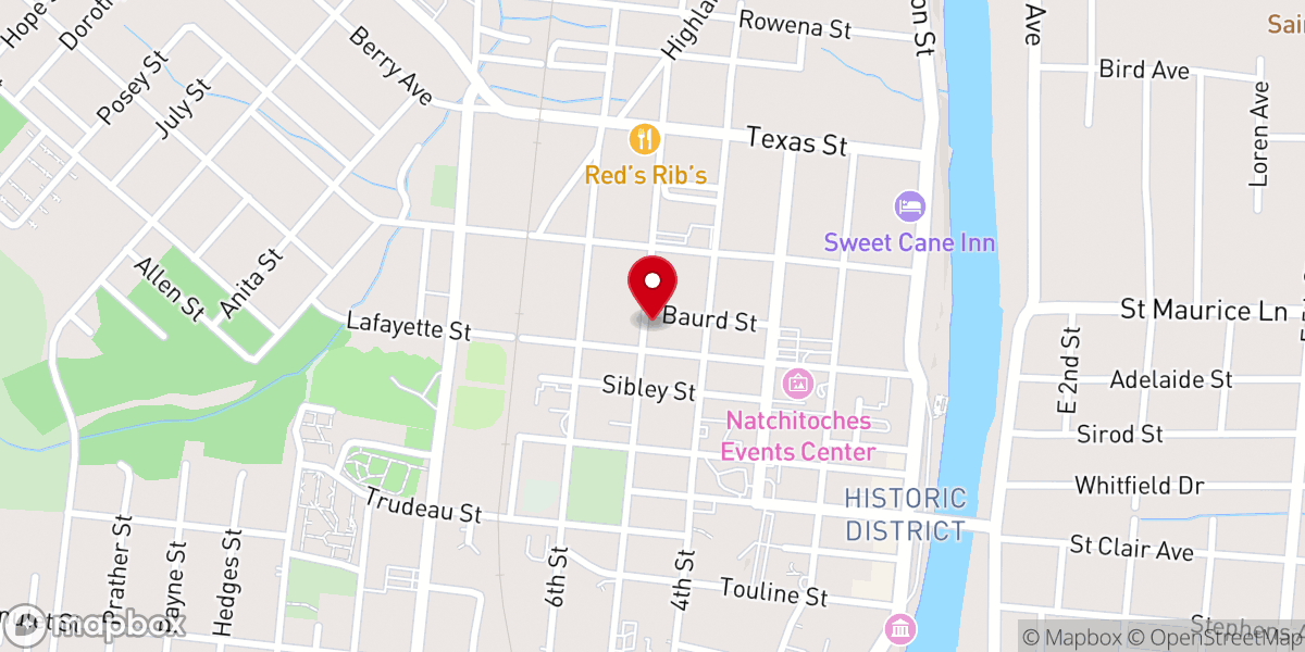 Map showing location of New Beginning Baptist Church II