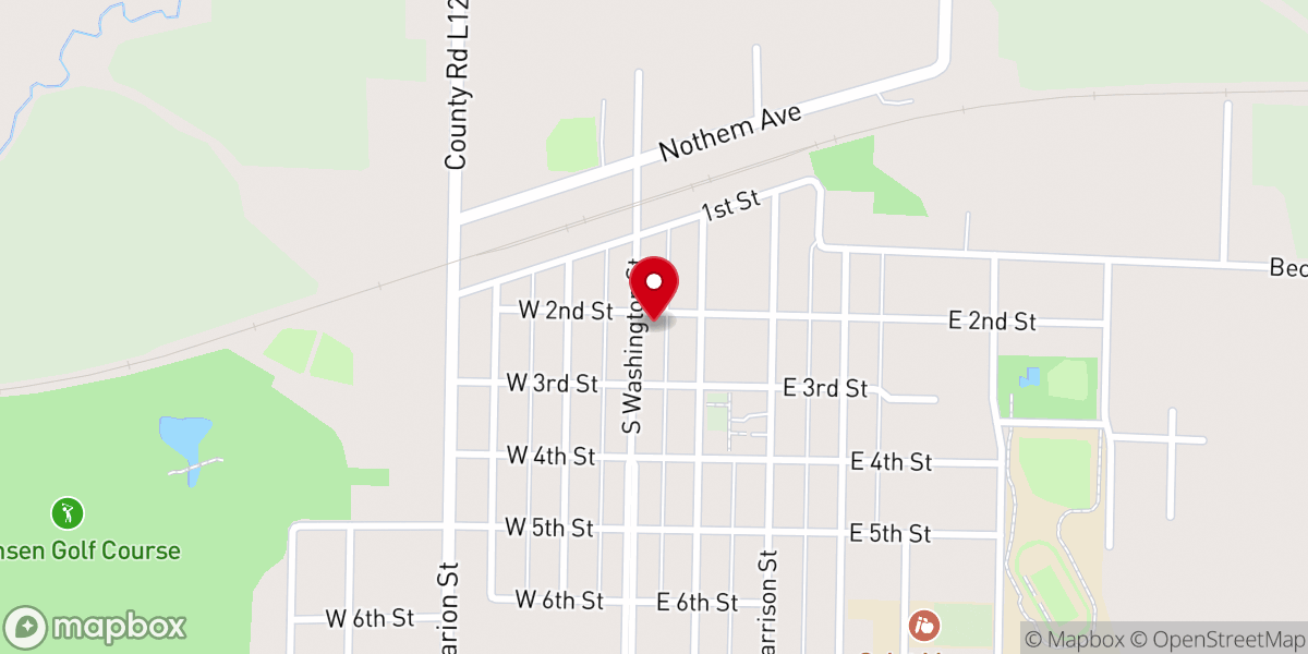 Map showing location of Remsen Bible Fellowship