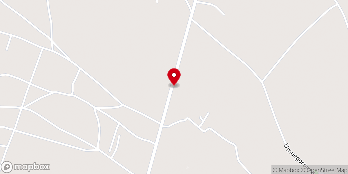 Map showing location of The Lords Chosen Charismatic Revival Movement