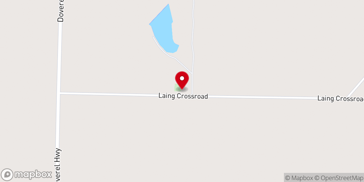 Map showing location of Cherry Hill Church