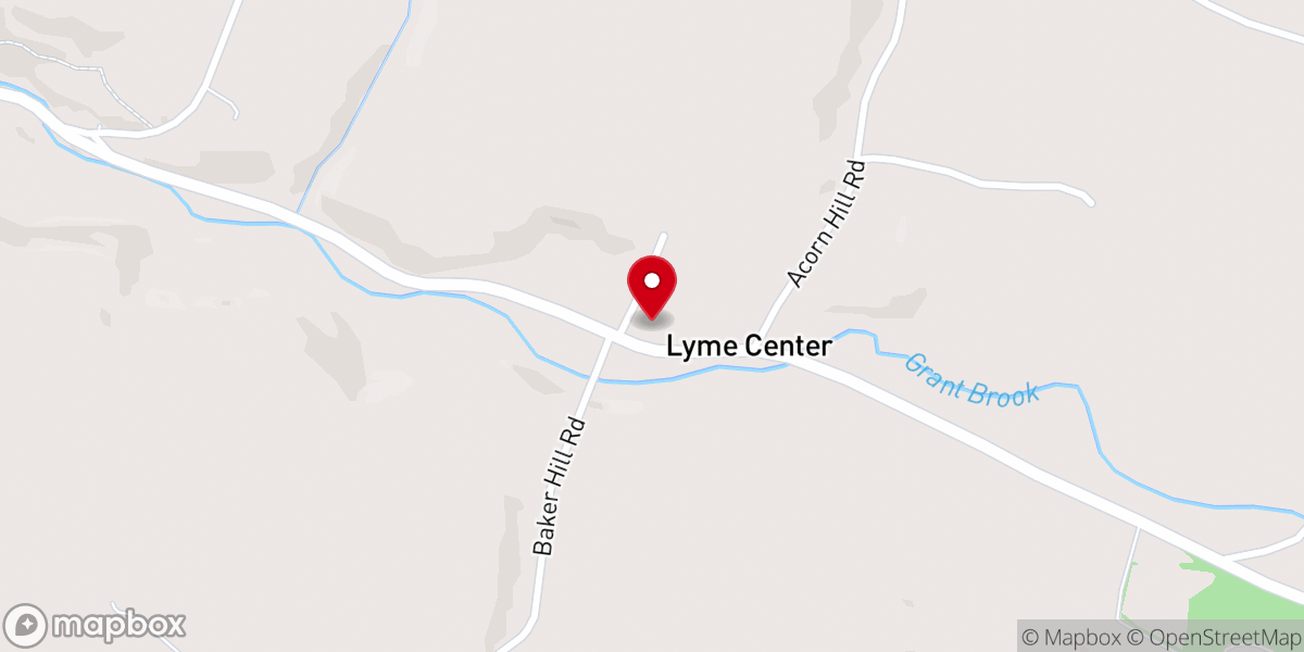 Map showing location of CommunityCare of Lyme