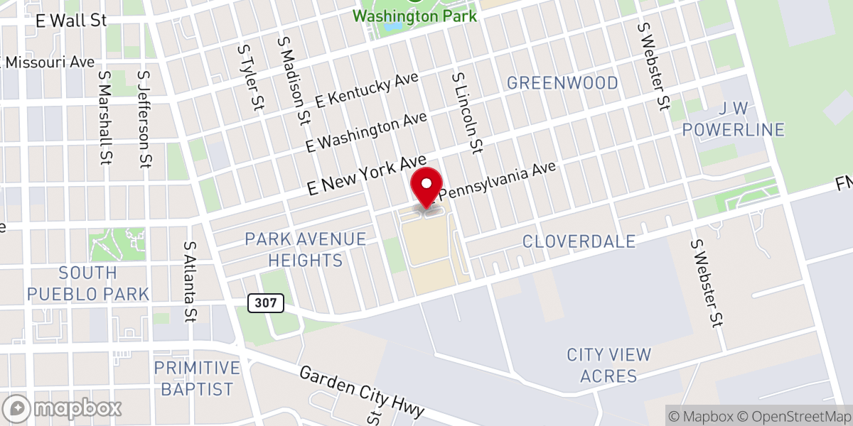 Map showing location of Common Unity Church