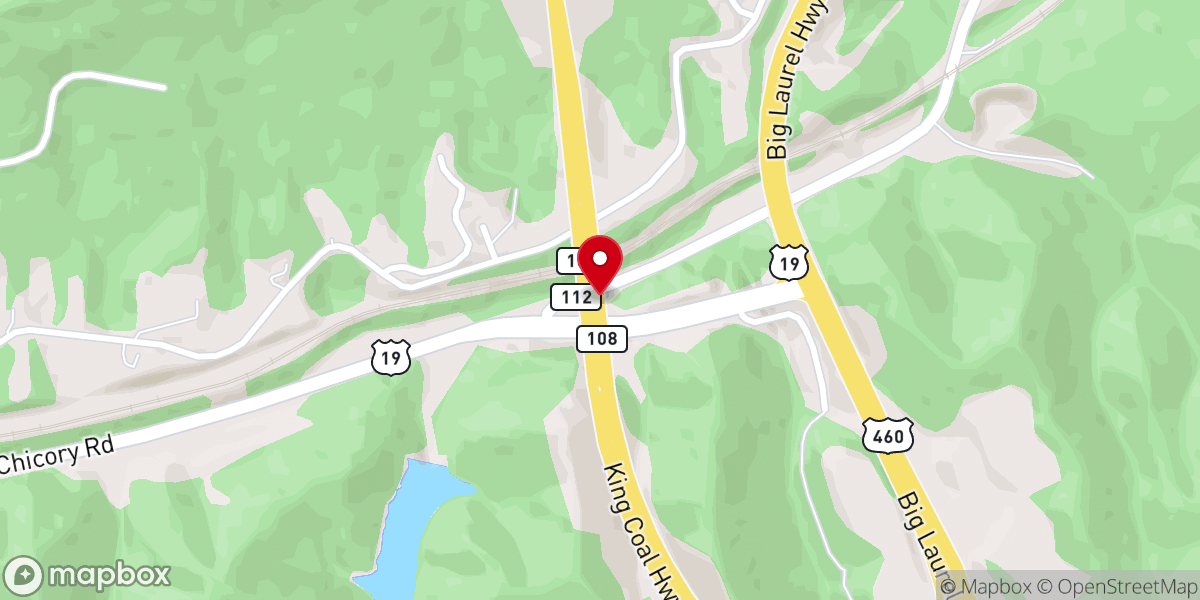 Map showing location of The Bridge