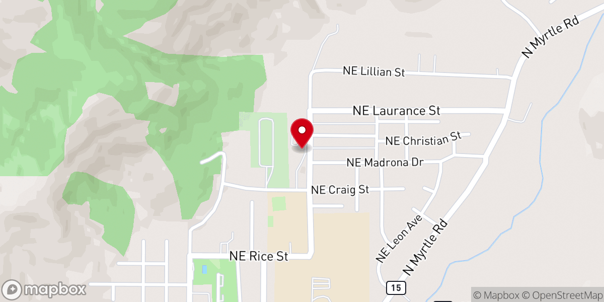 Map showing location of All Souls Catholic Church
