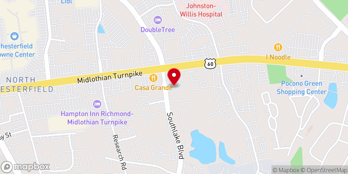 Map showing location of New Creation Ministry
