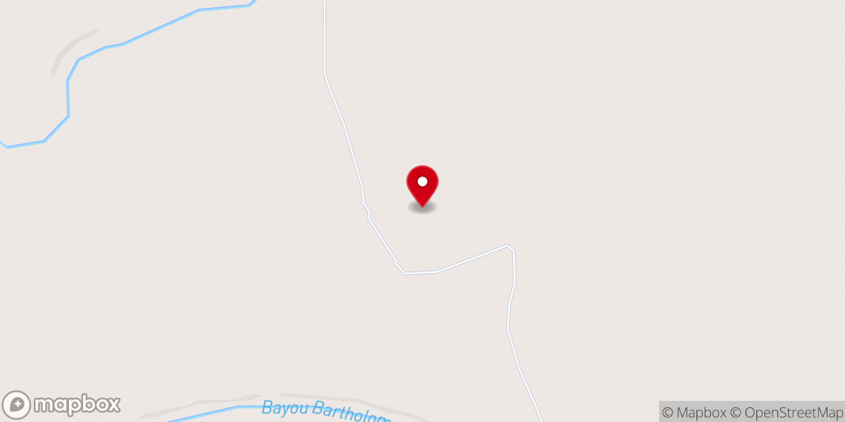 Map showing location of Bailey Chapel Baptist Church