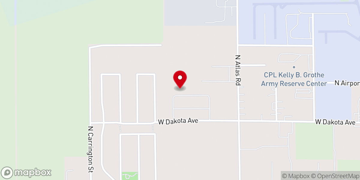 Map showing location of Equipt Church