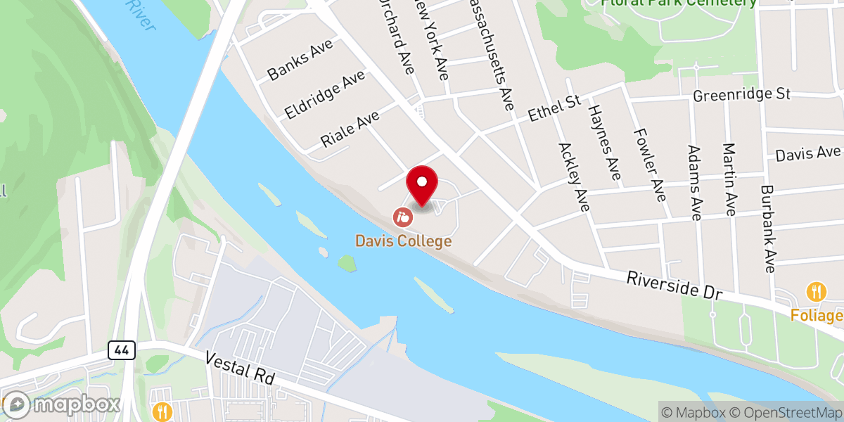 Map showing location of United States Postal Service