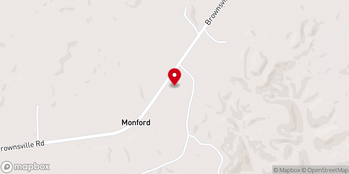 Map showing location of Belmont General Baptist Church