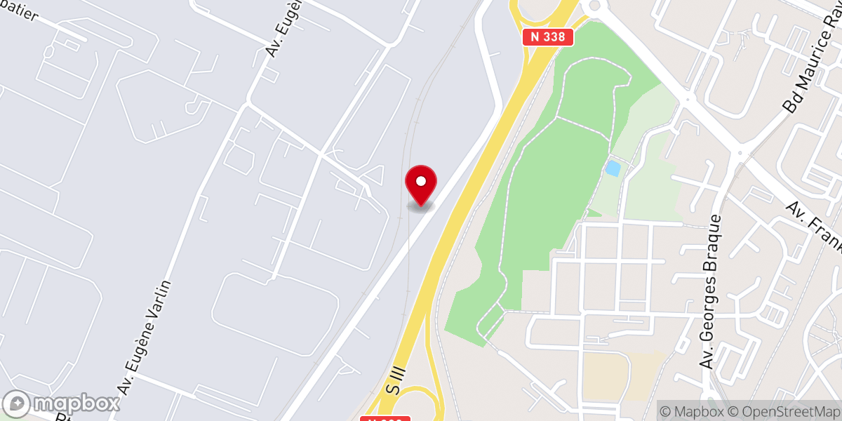 Map showing location of Église Élévation