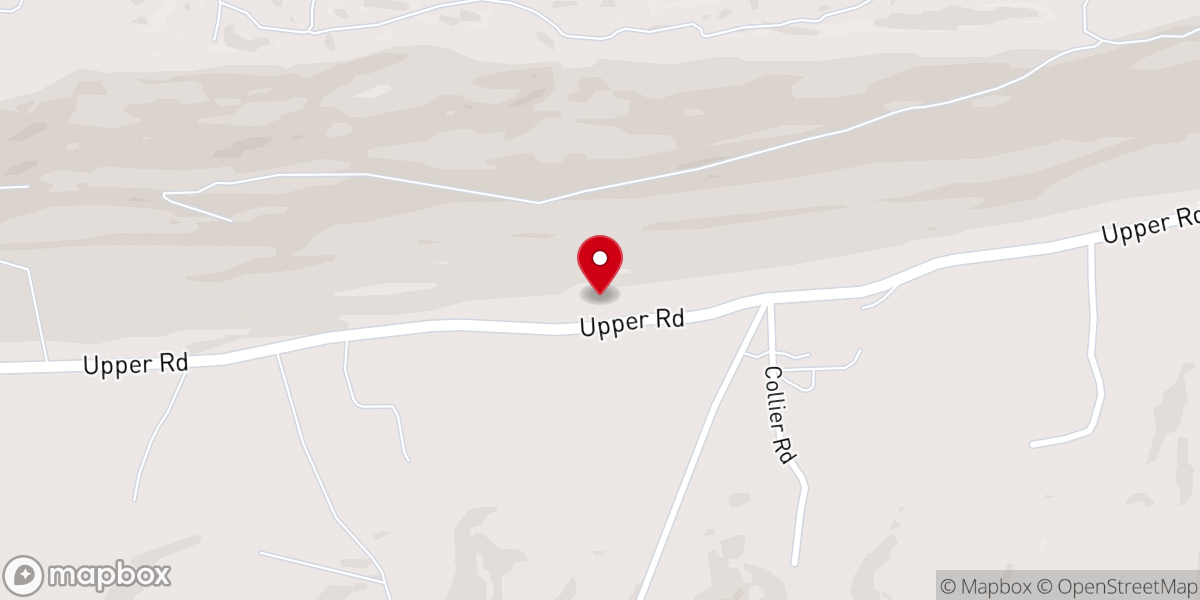 Map showing location of Bethel Chapel