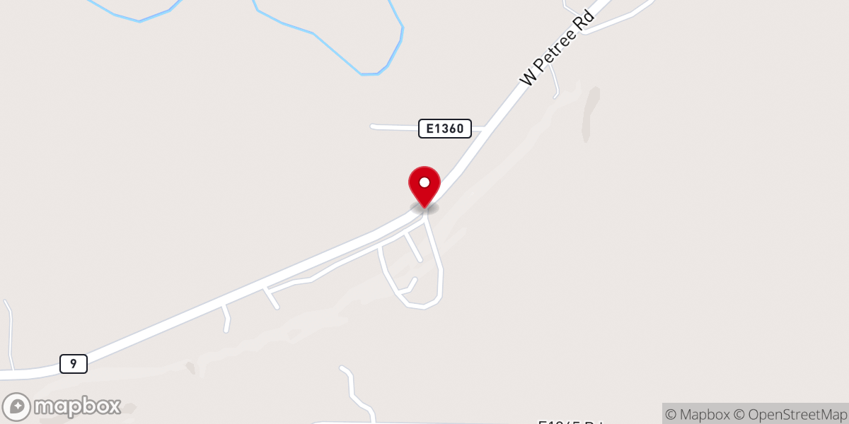 Map showing location of Oakridge Ministries Inc