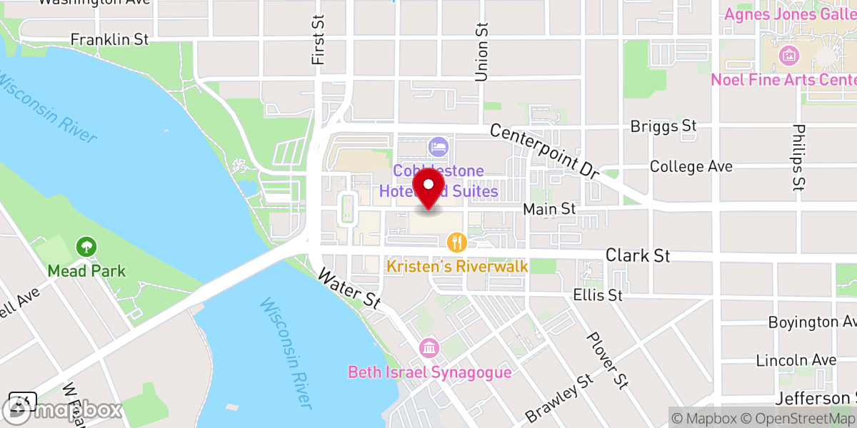 Map showing location of The Wooden Chair