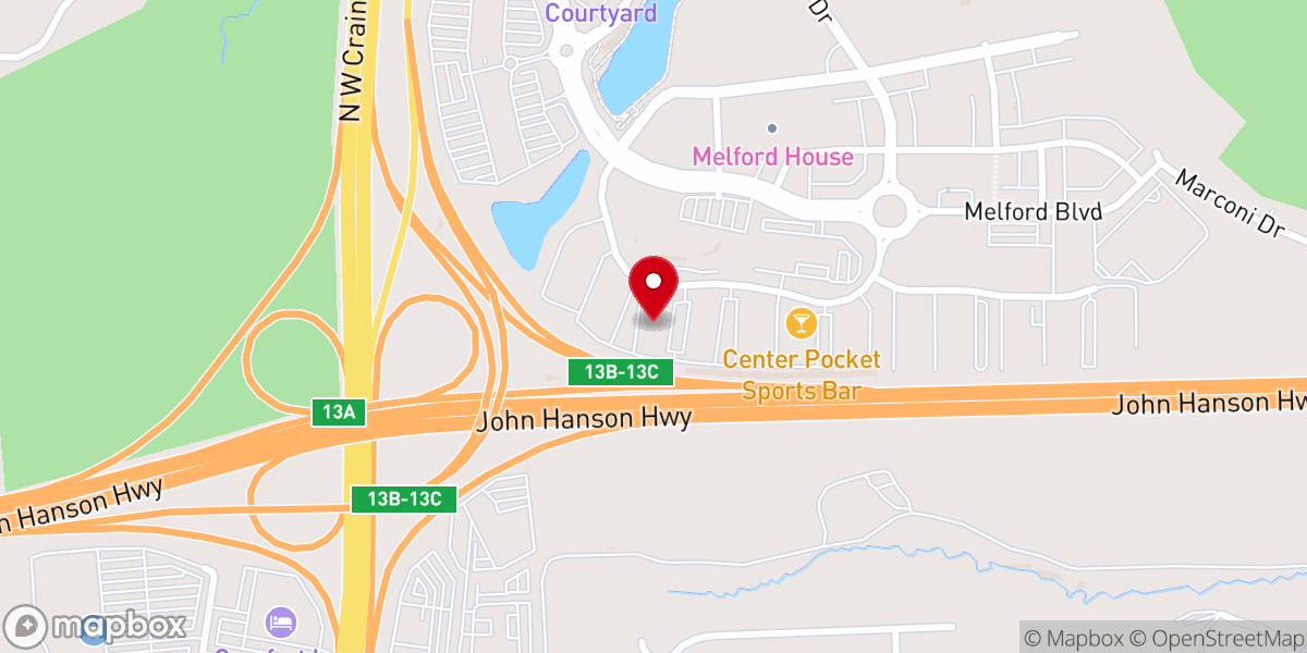Map showing location of TOWCC