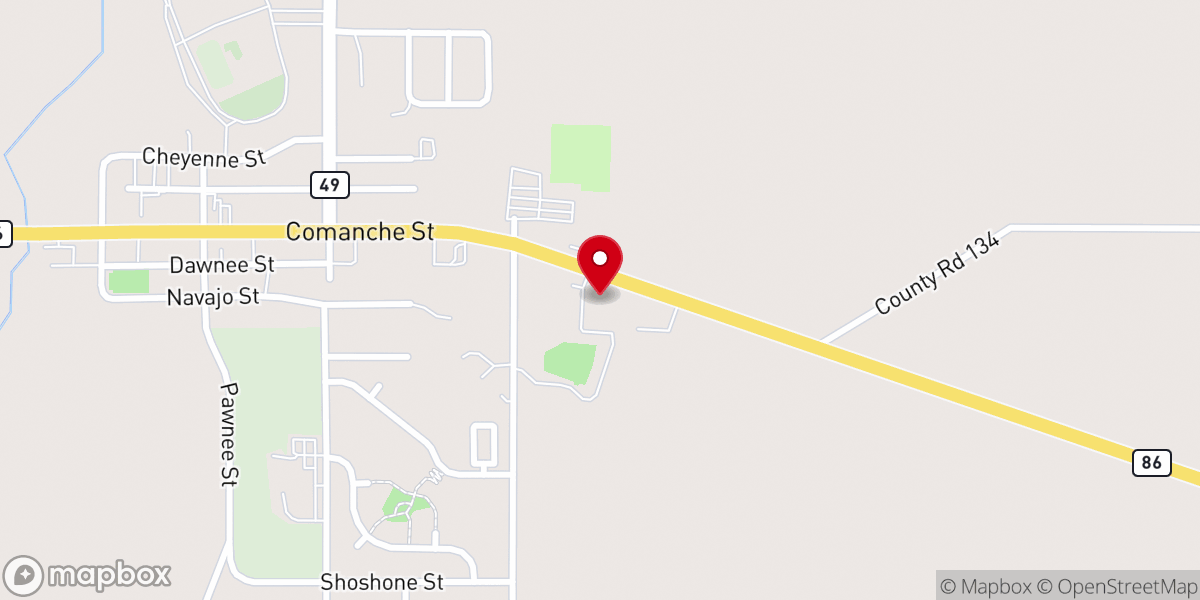 Map showing location of Elevation Community Center