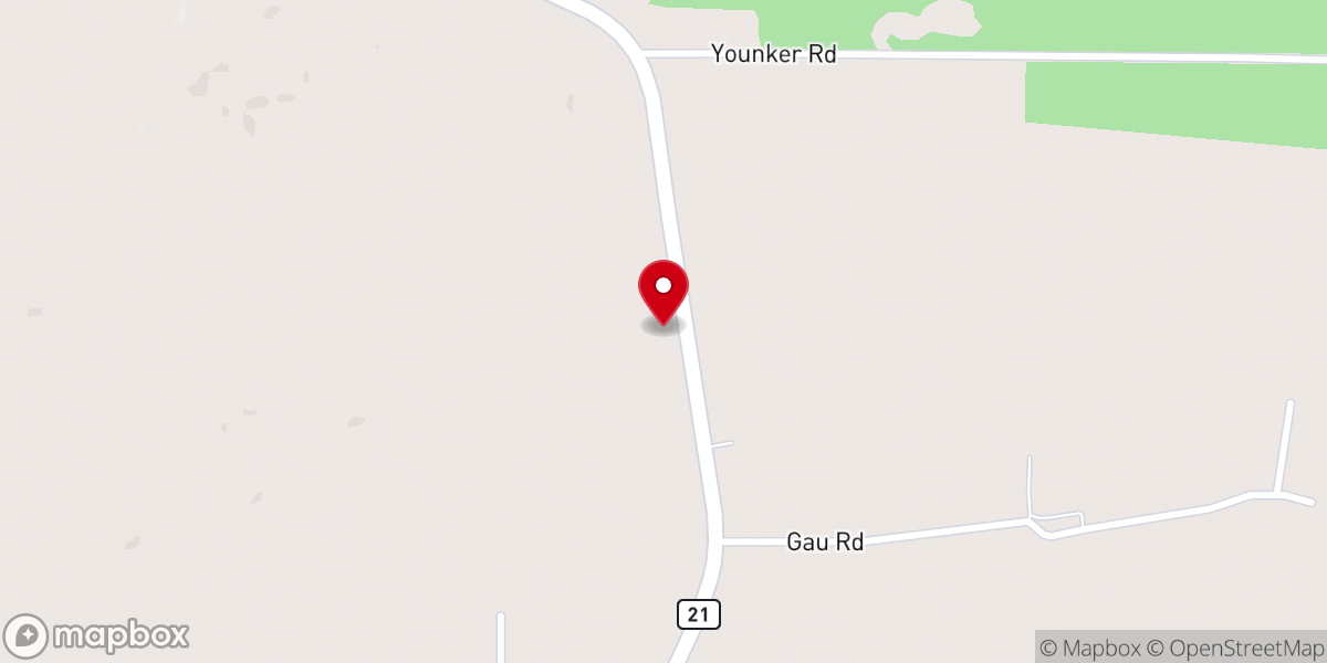 Map showing location of Ozark Heights Baptist Church