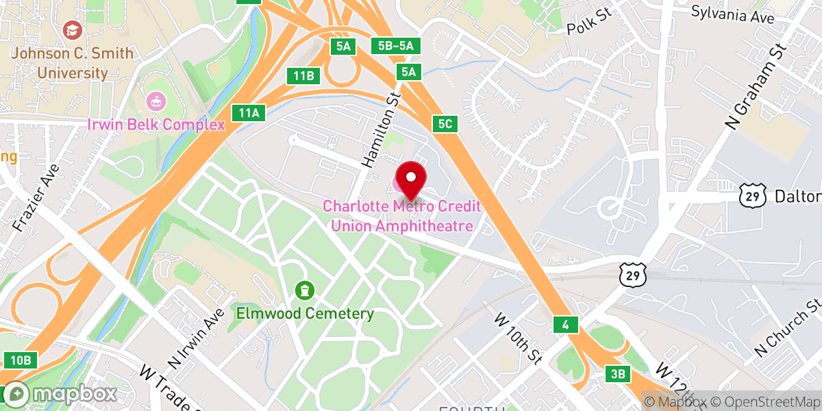 Map showing location of Light of the World Christian Center Inc