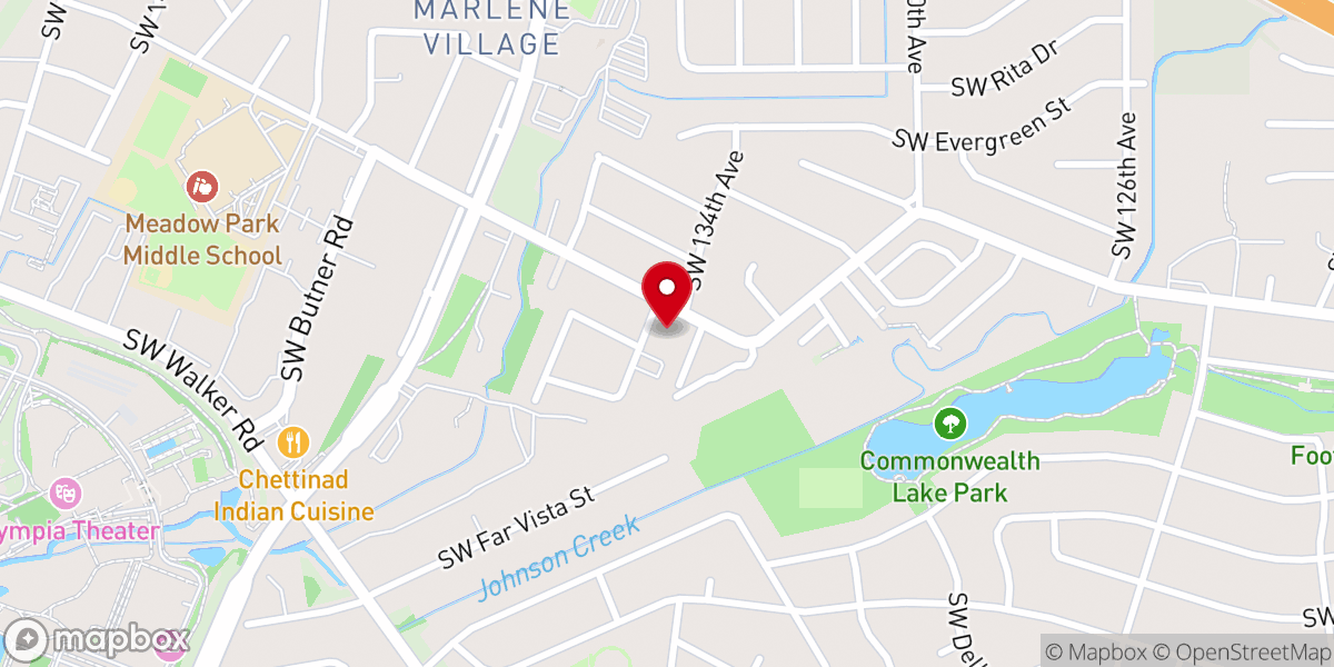 Map showing location of Westside United Methodist Church
