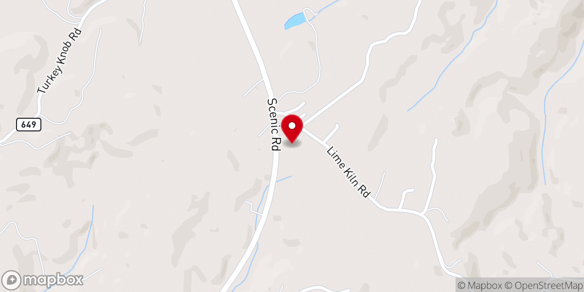 Map showing location of Redman Church