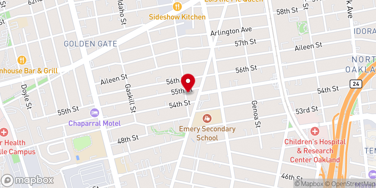 Map showing location of M.C Roca Eterna