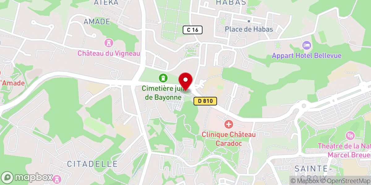 Map showing location of Église Saint-Étienne