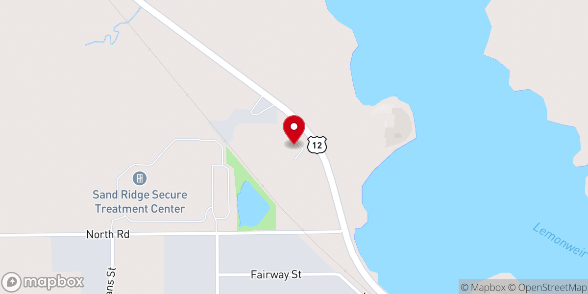 Map showing location of Faith Christian Church