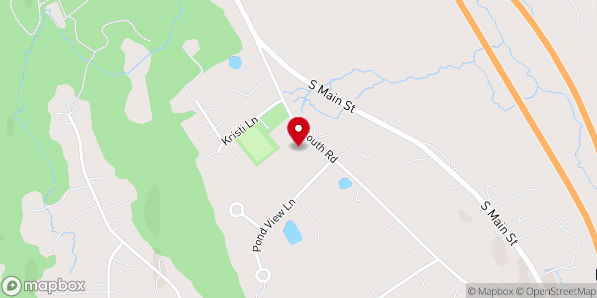 Map showing location of Fellowship Community Church
