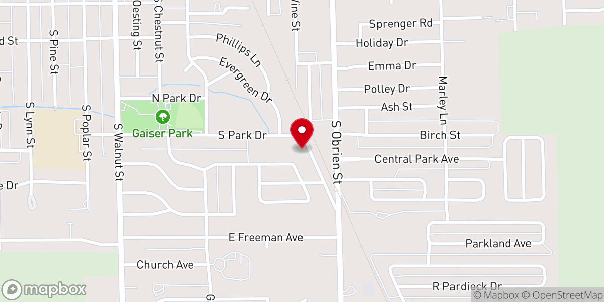 Map showing location of Kingdom Walk Ministries Inc